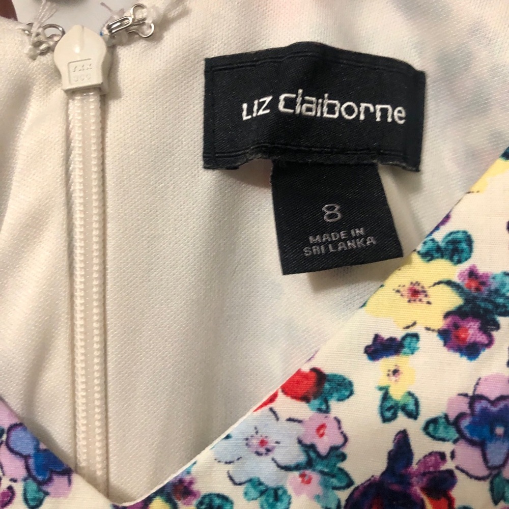 Liz Claiborne Floral Dress ♥️🌼💜🌸💙 - Picture 9 of 15